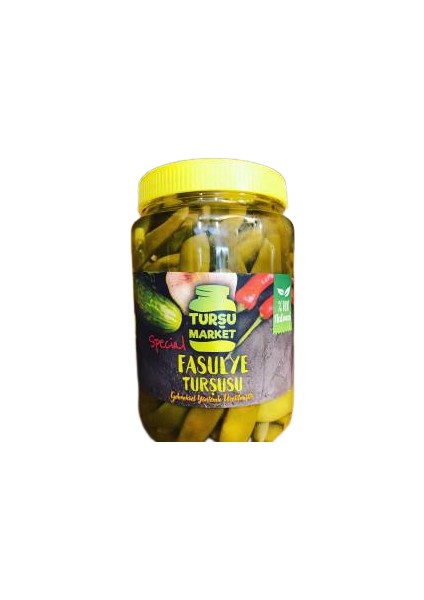 Hakiki Çubuk Turşusu Fasulye Turşusu 1,5 Lt