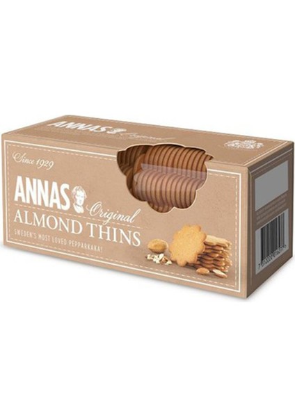 Annas Almond Thins 150 G
