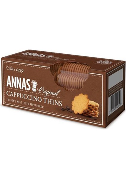 Annas Cappuccino Thins 150 G