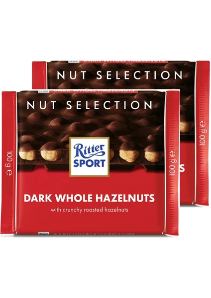 Dark Whole Hazelnuts 100 G x 2