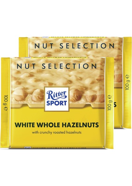 White Whole Hazelnuts 100 G x 2