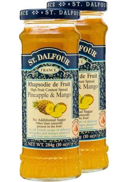 St. Dalfour Ananas&Mango Reçeli 284 G x 2