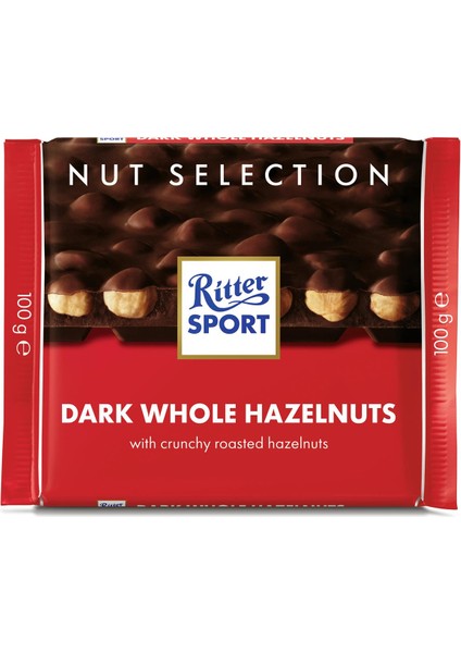 Ritter Dark Whole Hazelnuts 100 G