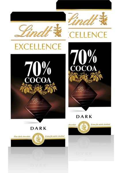 Excellence Dark %70 100 G x 2