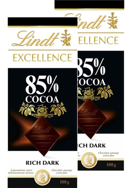 Excellence Dark %85 100 G x 2
