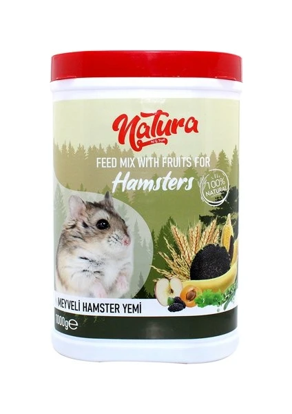 Feed Mıx Wıth Fruıtsfor Hamsters 1000 gr