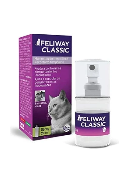 Felıway Classic 20 ml Kediler Için Sakinleştirici Sprey