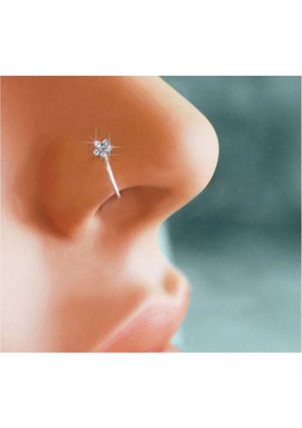 Deliksiz Sıkıştırmalı Gümüş Fake Hızma