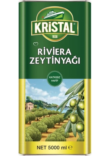 Riviera Zeytinyağı Teneke 5 lt