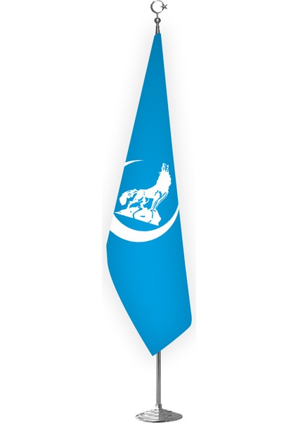 Mavi Bozkurt Makam Bayrak Takımı