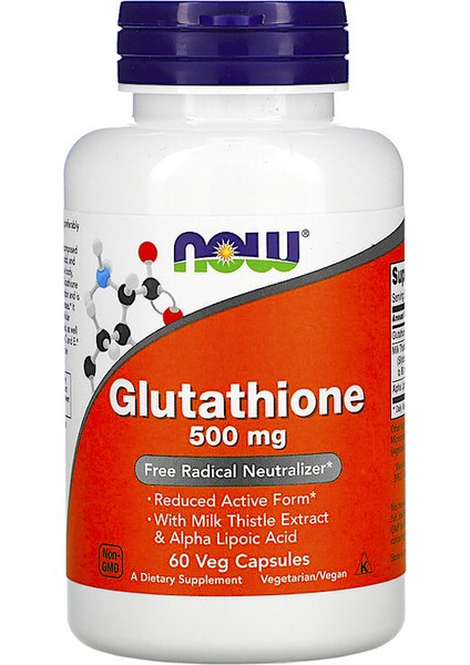 Foods, Glutathione, 500 Mg, 60 Veg Capsules
