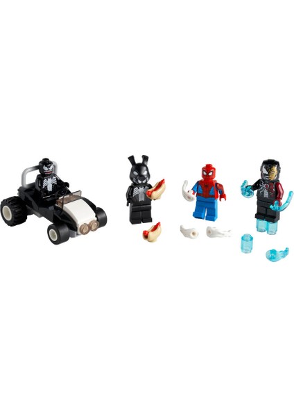 40454 Marvel Örümcek Adam, Venom ve Iron Venom’a Karşı