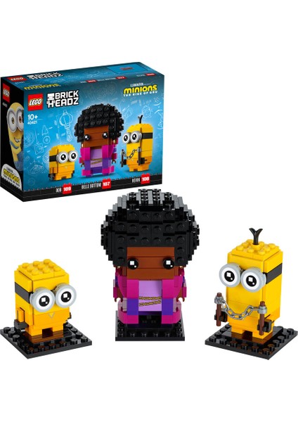 40421 Minions Belle Bottom, Kevin ve Bob