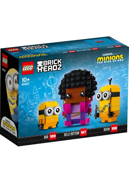 40421 Minions Belle Bottom, Kevin ve Bob