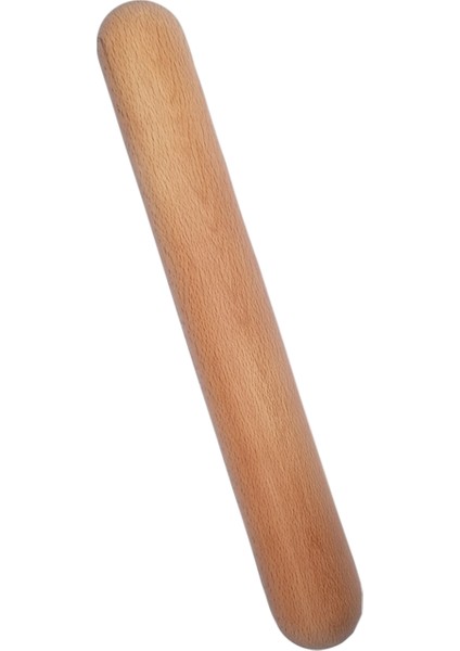Herdemyeşil Masif Ahşap Merdane Sade 50 cm I Doğal Mutfaklar için Sert ve Dayanıklı