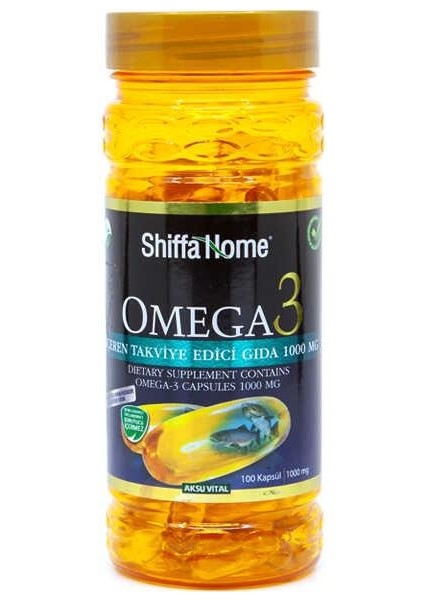 Shiffa Home Omega-3 1000 Mg Softjel