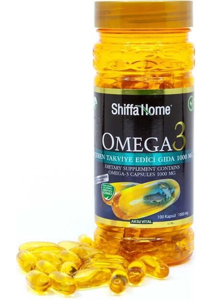 Shiffa Home Omega-3 1000 Mg Softjel