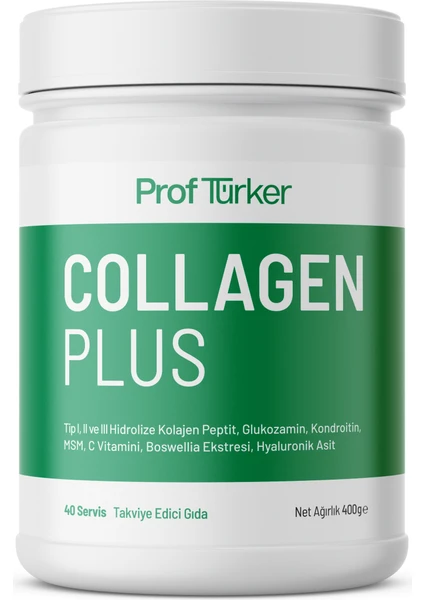 Proftürker  Plus 400 gr - , Kondroitin, Msm, Boswellia