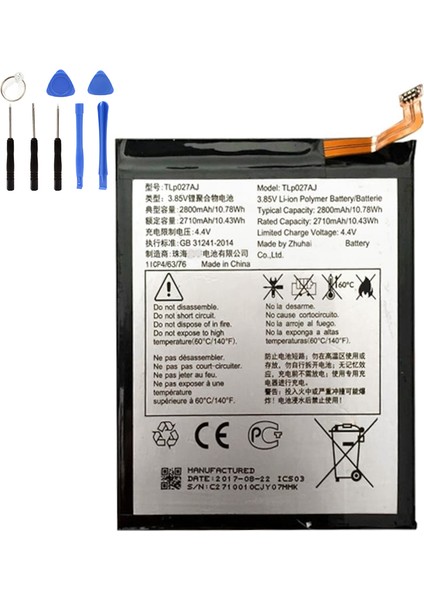 Alcatel A5 Batarya Pil + Tamir Seti