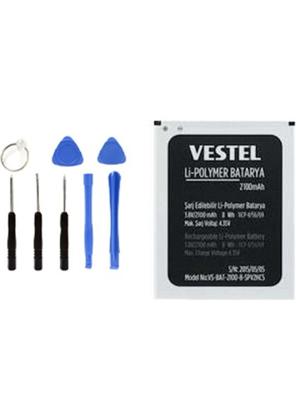 Vestel V5040 Batarya Pil + Tamir Seti