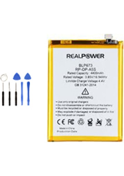 Oppo A5S Batarya Pil + Tamir Seti