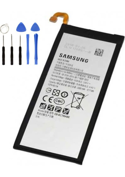 Samsung C7 Pro C7010 Batarya Pil + Tamir Seti