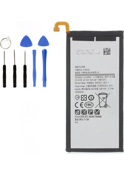 Samsung C7 C700 Batarya Pil + Tamir Seti