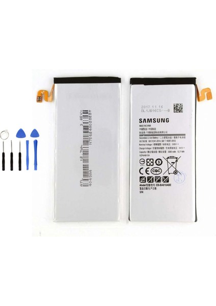 Samsung A8 2016 A810 Batarya Pil + Tamir Seti