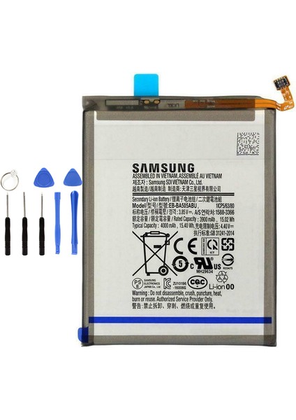 Samsung A50 SM-A505F Batarya Pil + Tamir Seti