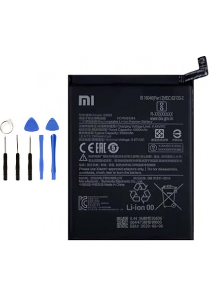 Xiaomi Mi Max 3 Batarya Pil + Tamir Seti