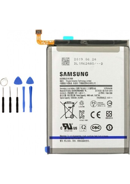 Samsung M30 M305 Batarya Pil + Tamir Seti
