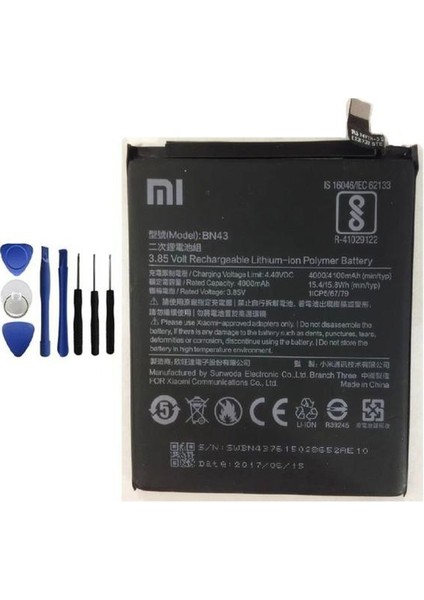 Xiaomi Mi 9t Batarya Pil + Tamir Seti