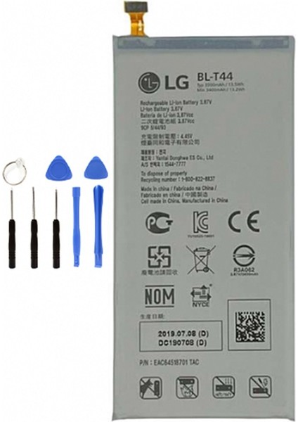 Lg Q60 Batarya Pil + Tamir Seti