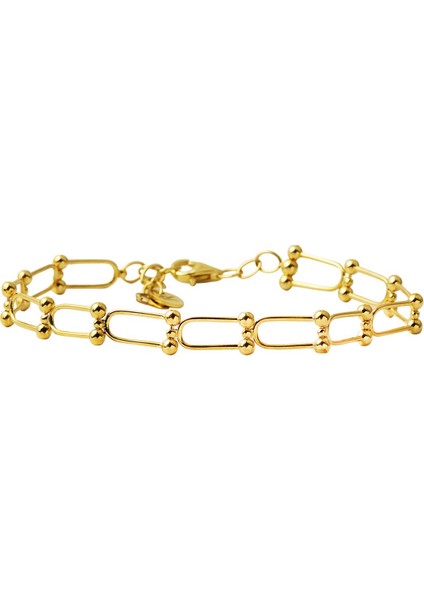 Tiffany 14 Ayar Taşsız Altın Bileklik