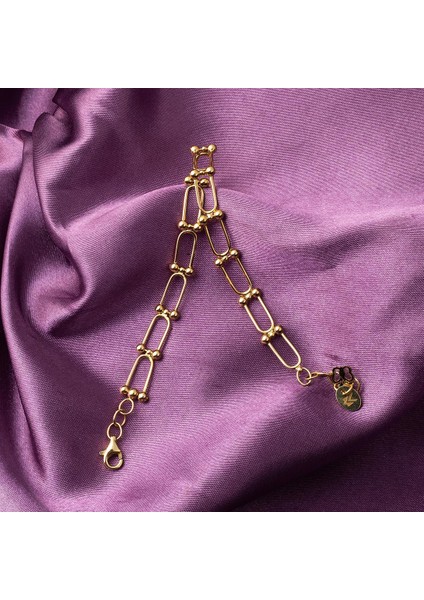 Tiffany 14 Ayar Taşsız Altın Bileklik modelleri