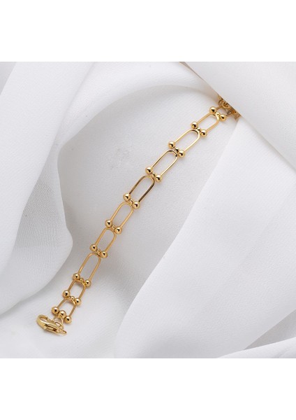 Tiffany 14 Ayar Taşsız Altın Bileklik fırsatları