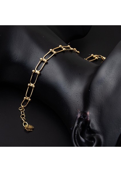 Tiffany 14 Ayar Taşsız Altın Bileklik indirimleri