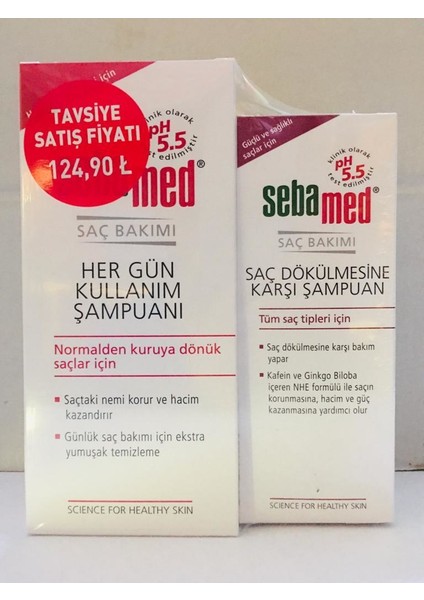 Hergün Kullanım Şampuanı 400 ml + Şampuan 200 ml