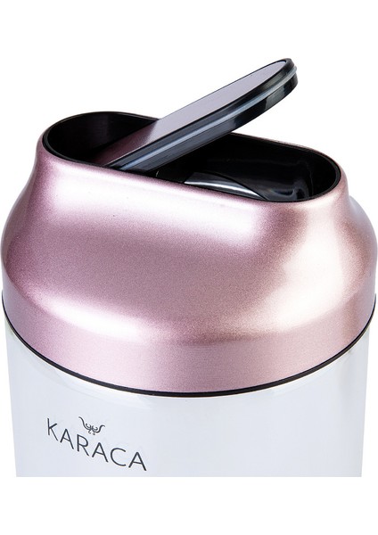 Dimple Rosegold Kavanoz Saklama Kabı - L fırsatları