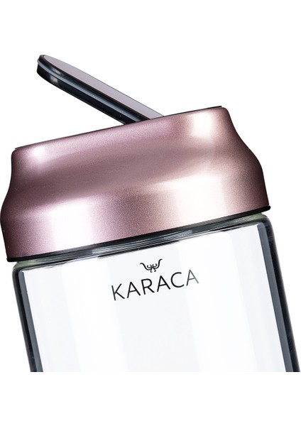 Dimple Rosegold Kavanoz Saklama Kabı - S
