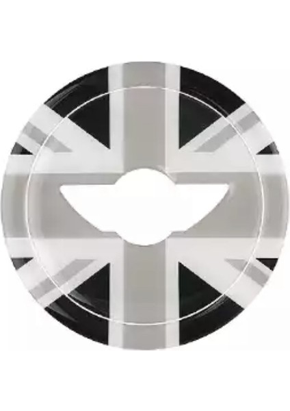 Mini Cooper Direksiyon Göbeği 3D Kaplaması Sticker - R55 R56 R57 R58 R59 R6 R61