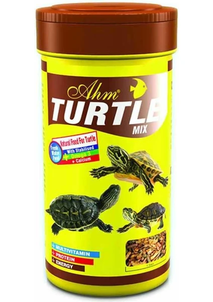 Kaplumbağa Yemi Ahm Turtle Mix 250 ml