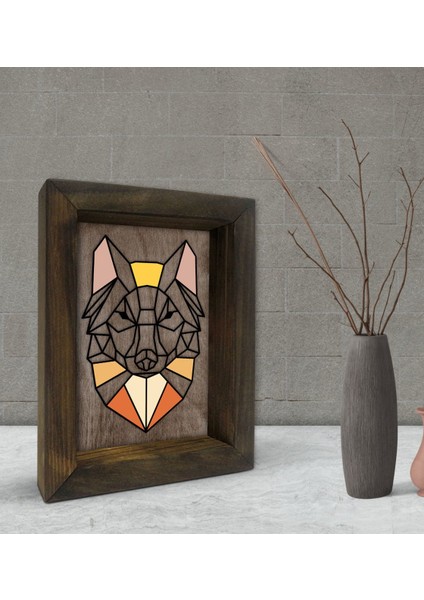 Gift Kurt Tasarımlı Dekoratif Doğal Masif Ahşap Çerçeve 15 x 20 Cm-2