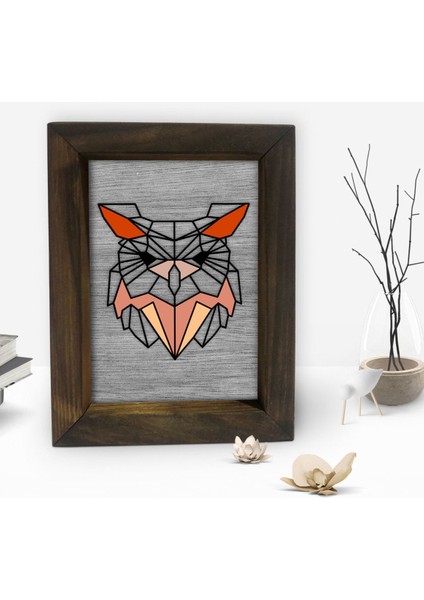 Gift Baykuş Tasarımlı Dekoratif Doğal Masif Ahşap Çerçeve 15 x 20 Cm-1 fiyatları