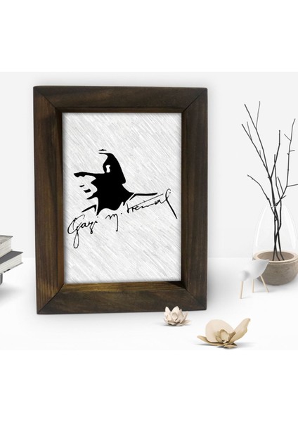 Gift Atatürk Tasarımlı Dekoratif Doğal Masif Ahşap Çerçeve 15 x 20 Cm-47 fiyatları