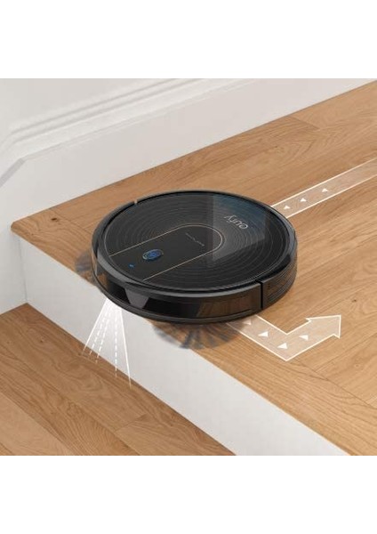 Eufy BoostIQ RoboVac 15C Siyah Akıllı Robot Süpürge , Wifi , Süper İnce , 1300 PA Güçlü Emiş T2120311