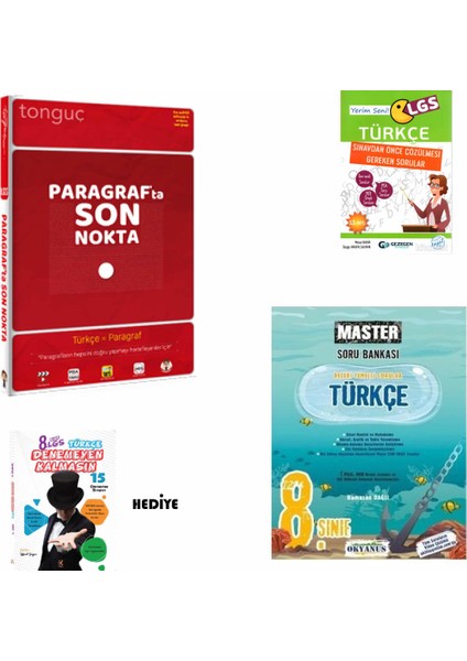 8. Sınıf LGS Paragrafta Son Nokta - Okyanus Master Türkçe LGS