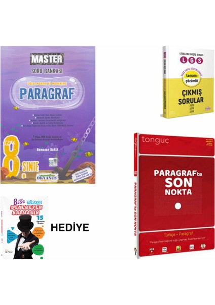 8. Sınıf LGS Master Paragraf - Tonguç Paragrafta Son Nokta Çs