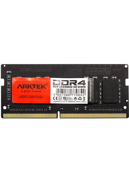 Ddr4 8gb 2666MHZ So Dımm Notebook Ram CL19