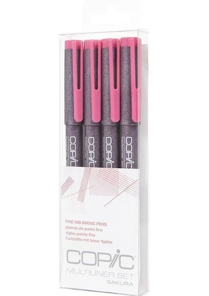 Multiliner Sakura Seti 4'lü